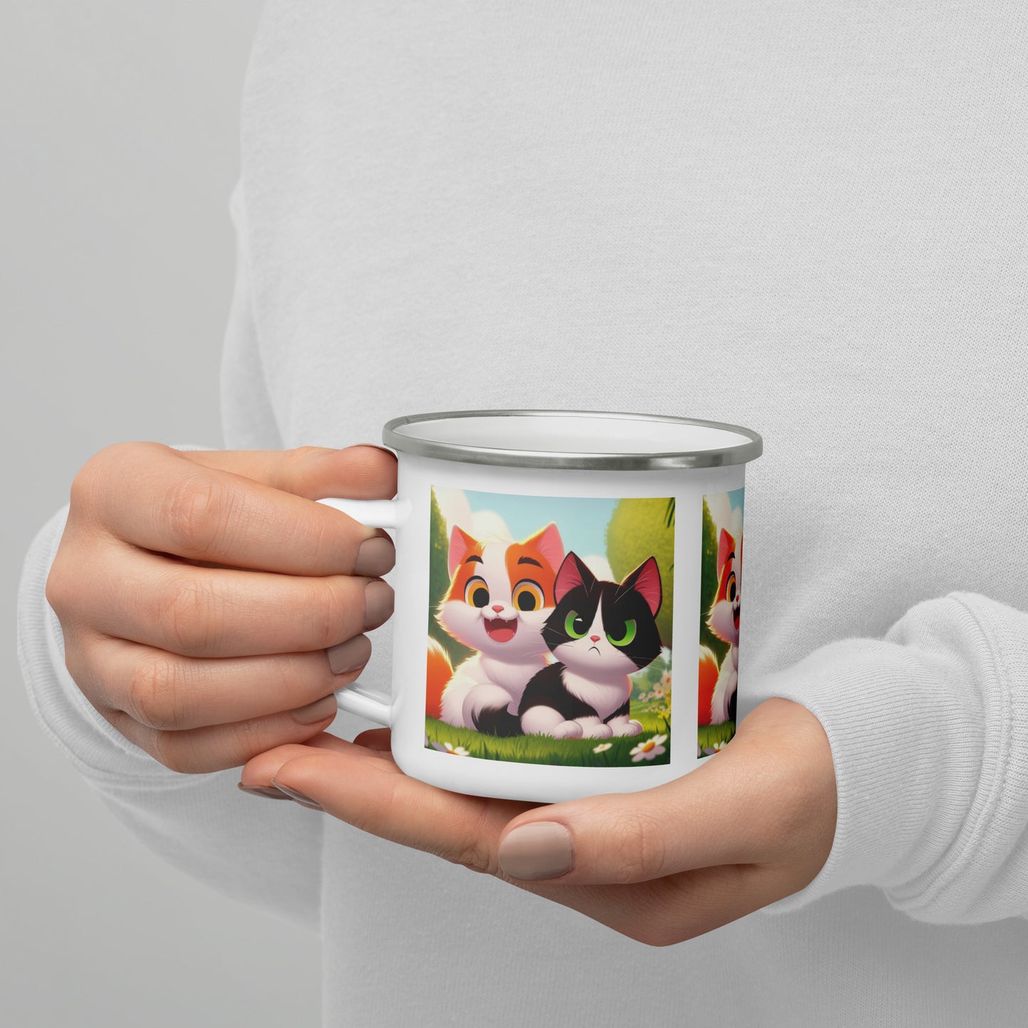 Taza esmaltada