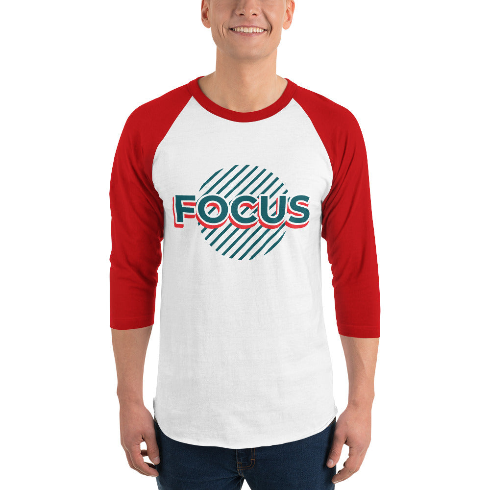 3/4 sleeve raglan shirt